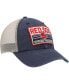 Men's Navy, Tan Boston Red Sox Four Stroke Clean Up Trucker Snapback Hat