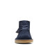 Фото #6 товара Clarks Desert Coal 26169997 Mens Blue Suede Lace Up Chukkas Boots