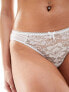 Фото #5 товара Ivory Rose Bridal Milan lace thong in white