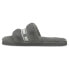 Фото #5 товара Puma Fluff Slide Womens Grey Casual Sandals 38493702