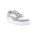 Фото #3 товара Puma CA Pro Quilt 39327701 Mens White Suede Lifestyle Sneakers Shoes