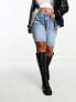 Фото #3 товара ASOS DESIGN Curve Command heeled knee boots in black