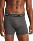 ფოტო #6 პროდუქტის Men's 3-Pack Big & Tall Cotton Boxer Briefs