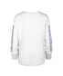 ფოტო #4 პროდუქტის Women's White Los Angeles Lakers City Edition SOA Long Sleeve T-shirt