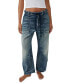 Фото #1 товара Women's Moxie Cotton Low-Slung Barrel Jeans