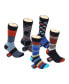 Men's Groovy Designer Dress Socks Pack of 5