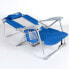 Фото #5 товара Пляжный стул Aktive Синий Белый 49 x 78 x 56 cm (2 штук)