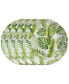 Фото #1 товара Melamine Palm 8" Salad Plate Set/4