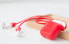 Фото #10 товара Наушники для AirPods Baseus Etui + Strap красные