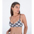 Фото #2 товара HURLEY Smiley Check Scoop Front Bikini Top