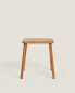 Фото #2 товара Bevelled acacia stool