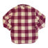 Фото #2 товара Member's Mark Women's Button Up Long Sleeve Warm Plaid Shacket