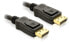 Фото #2 товара Кабель DisplayPort 1.2 мужской > DisplayPort мужской 4K 1 м - 1 м - Черный - Мужской/Мужской