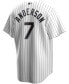 Фото #3 товара Men's Tim Anderson White and Black Chicago White Sox Home Replica Player Jersey
