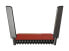 Фото #4 товара MikroTik L009UiGS-2HaxD-IN - Wi-Fi 6 (802.11ax) - Single-band (2.4 GHz) - Ethernet LAN - Red - Tabletop router