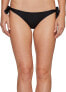 Фото #1 товара Vince Camuto Women's 185508 Bikini Bottom Side Tie Swimwear Black Size M