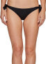 Vince Camuto Women's 185508 Bikini Bottom Side Tie Swimwear Black Size M