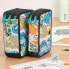 Фото #5 товара MILAN Filled Double Decker Pencil Case Dinos Special Series
