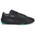 Фото #1 товара Puma Mapf1 RCat Machina Lace Up Mens Black Sneakers Casual Shoes 30684606