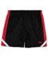ფოტო #4 პროდუქტის Men's Scarlet, Black Nebraska Huskers Big and Tall Team Reversible Shorts