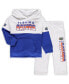 Toddler Boys Heather Gray, Royal Florida Gators Playmaker Pullover Hoodie and Pants Set Heather Gray, Royal, 2T - фото #1