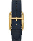 ფოტო #3 პროდუქტის Women's The Miller Blue Leather Watch 32mm Gift Set