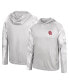 Фото #1 товара Men's Gray, Realtree Camo Oklahoma Sooners Gulf Stream Raglan Long Sleeve Hooded T-shirt