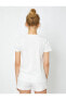 Kadın Beyaz T-Shirt 0KAL18239IK