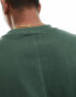 River Island short sleeve studio t-shirt in medium green Mittelgrün, S - Chest 35-37 - фото #3