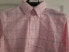 Lauren Ralph Lauren Men Ultraflex Stretch Untucked Dress Shirt Pink S 14.5-32/33