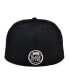 Men's Black Second Story Morrys Black Fives Fitted Hat
