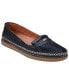 ფოტო #1 პროდუქტის Women's Ginger Perforated Leather Flats