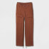 Фото #1 товара Women's Loose Fit Utility Adaptive Cargo Pants - Universal Thread Brown 12