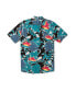 ფოტო #2 პროდუქტის Men's Leaf Pit Floral Short Sleeve Shirt