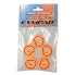 Cympad Cymbal Felts "Chromatics", Orange, 40x15mm