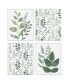Фото #1 товара Boho Botanical - Unframed Linen Paper Wall Art - 4 Ct- Artisms - 8 x 10 in