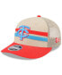 Фото #3 товара Men's Tan/Coral Minnesota Twins 2024 MLB All-Star Game Meshback Low Profile 9FIFTY Snapback Hat