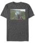 Фото #1 товара Men's Catching The Train Short Sleeve Crew T-shirt