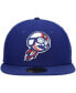 Фото #3 товара Men's Royal Kannapolis Cannon Ballers Authentic Collection Team Home 59FIFTY Fitted Hat