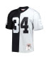 ფოტო #3 პროდუქტის Men's Bo Jackson Black and Silver Las Vegas Raiders 1988 Split Legacy Replica Jersey