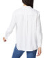 Фото #2 товара Women's Embroidered Pocket Cotton Shirt