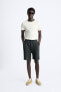 FADED KNIT BERMUDA SHORTS