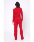 ფოტო #5 პროდუქტის Women's Knit Naples Jumpsuit