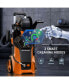 Фото #7 товара 3500 PSI 2.8 GPM Electric Pressure Washer with Touchscreen and Adjustable Settings