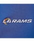 ფოტო #5 პროდუქტის Men's Royal Los Angeles Rams Sonoma Softshell Full-Zip Jacket