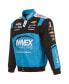 ფოტო #3 პროდუქტის Men's Black Ross Chastain WWEX Twill Uniform Full-Snap Jacket