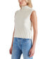 Фото #3 товара Women's Serin Mock-Neck Sleeveless Sweater