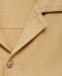 Фото #4 товара Men's Chest-Pocket Cotton Shirt