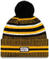 Фото #6 товара New Era ONF19 Sport Knit Hat Pittsburgh Steelers Black / Yellow