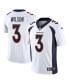 ფოტო #2 პროდუქტის Men's Russell Wilson White Denver Broncos Team Vapor Limited Jersey